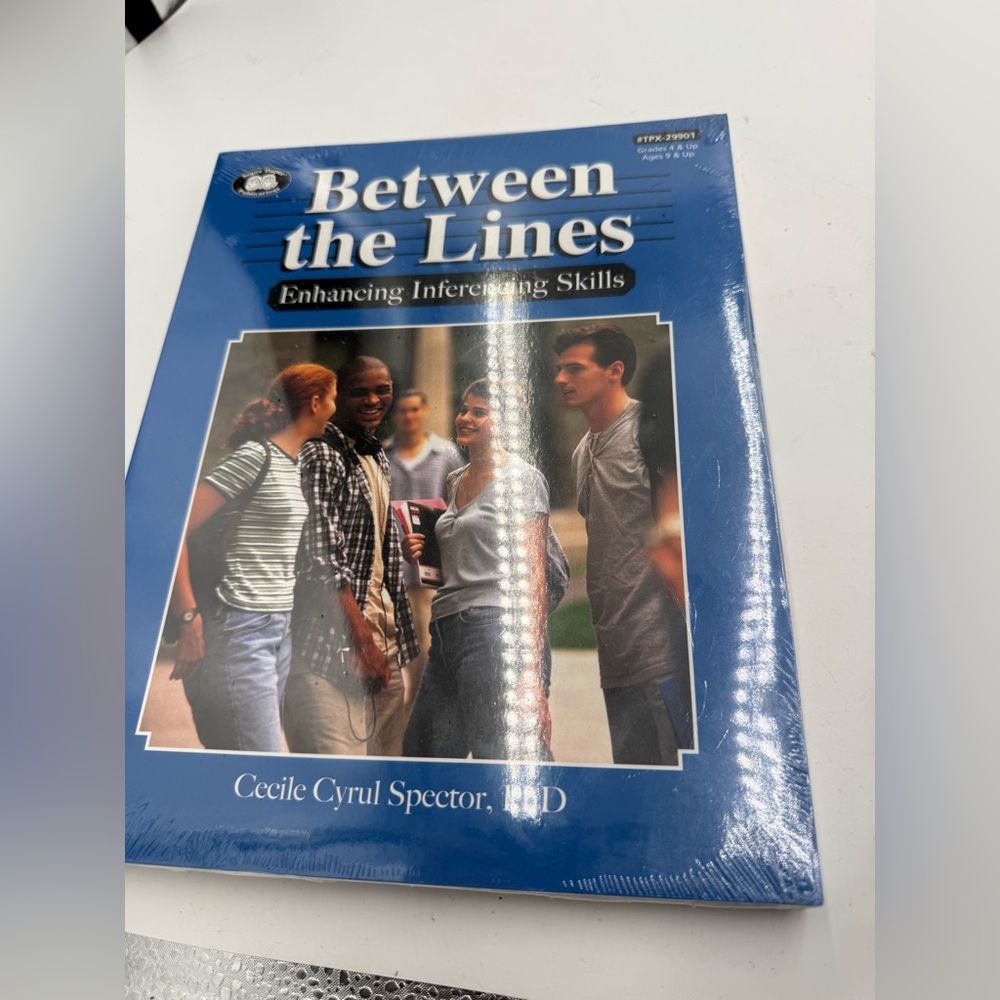 Between The Lines
Activity Book for Enhancing Inferencing Skills.